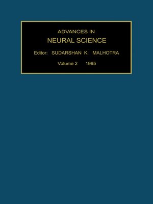 cover image of Advances in Neural Science, Volume 2